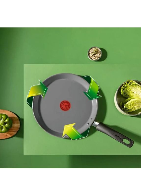 Сковорода для млинців Renewal 25 см Grey (C4283873) Tefal (307626499)