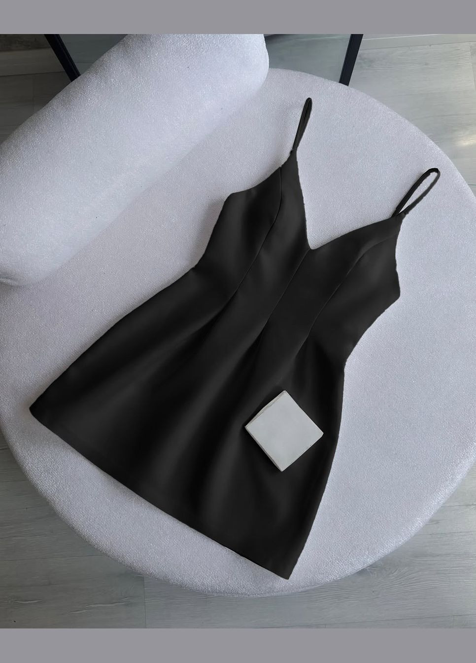 Чорна повсякденний сукня жіноча Україна однотонна