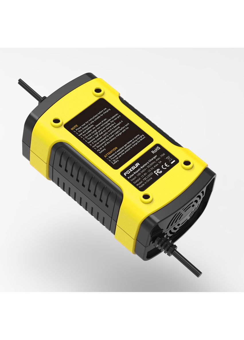 Автоматическое зарядное устройство для аккумулятора авто 5a FBC1205, умная зарядка + кейс Foxsur (350947323)