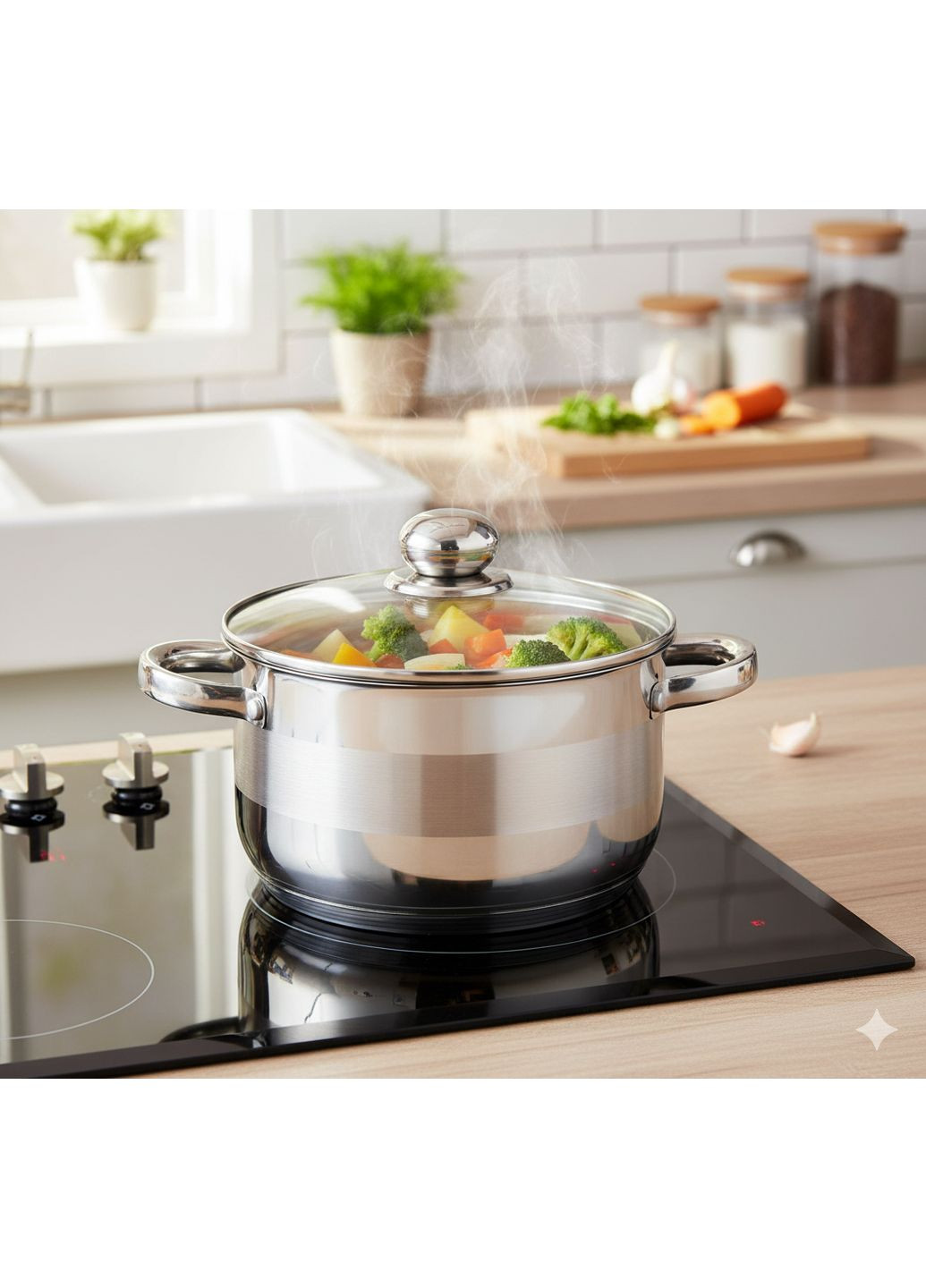 Каструля із кришкою 2,1 літр (BN-595) Benson (368993398)