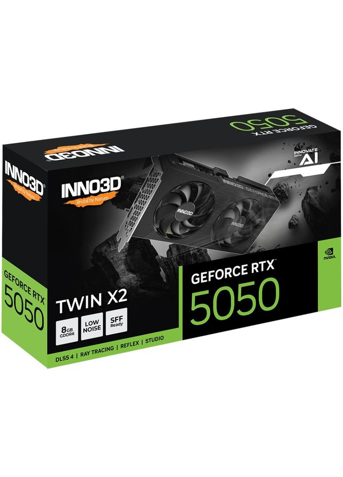 GeForce RTX5050 TWIN X2, 8GB GDDR6 128bit PCI-E 5.0 Inno3D (360398759)