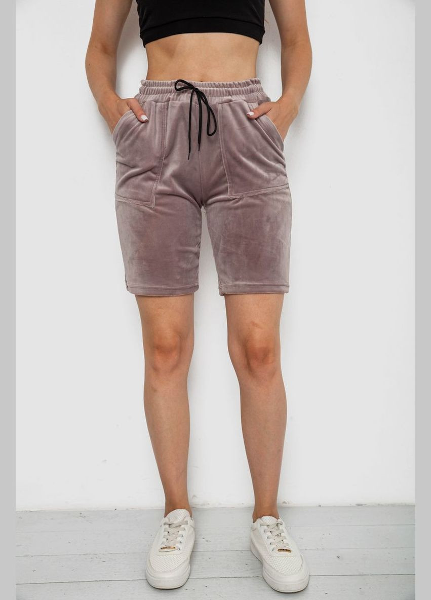 Шорти жіночі однотонні велюрові Anello 238R58169 (340462368)