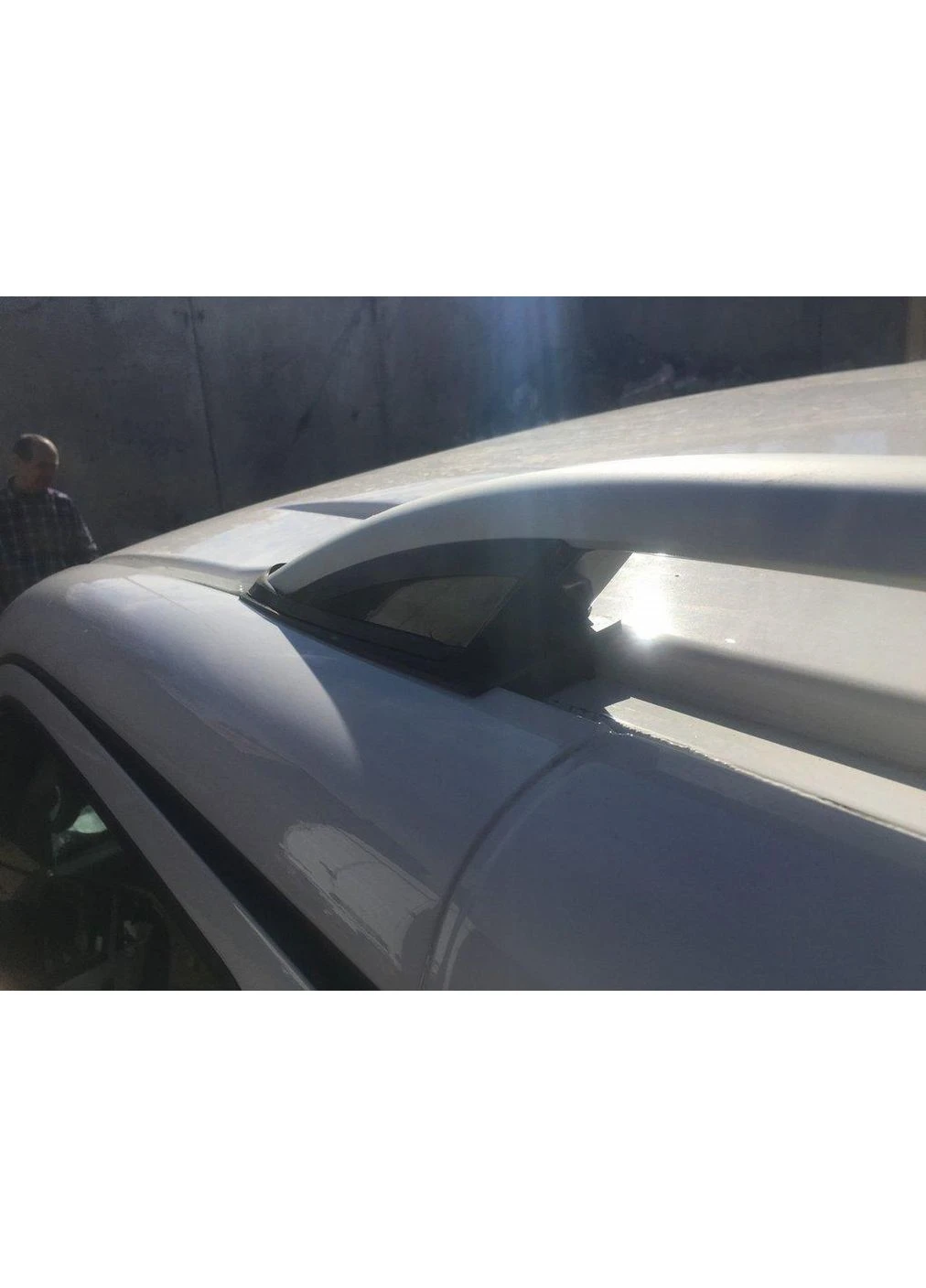 Рейлінги CROWN (сірий мат) Коротка база для Volkswagen T5 2004-2010 рр Erkul Caravelle (390089603)
