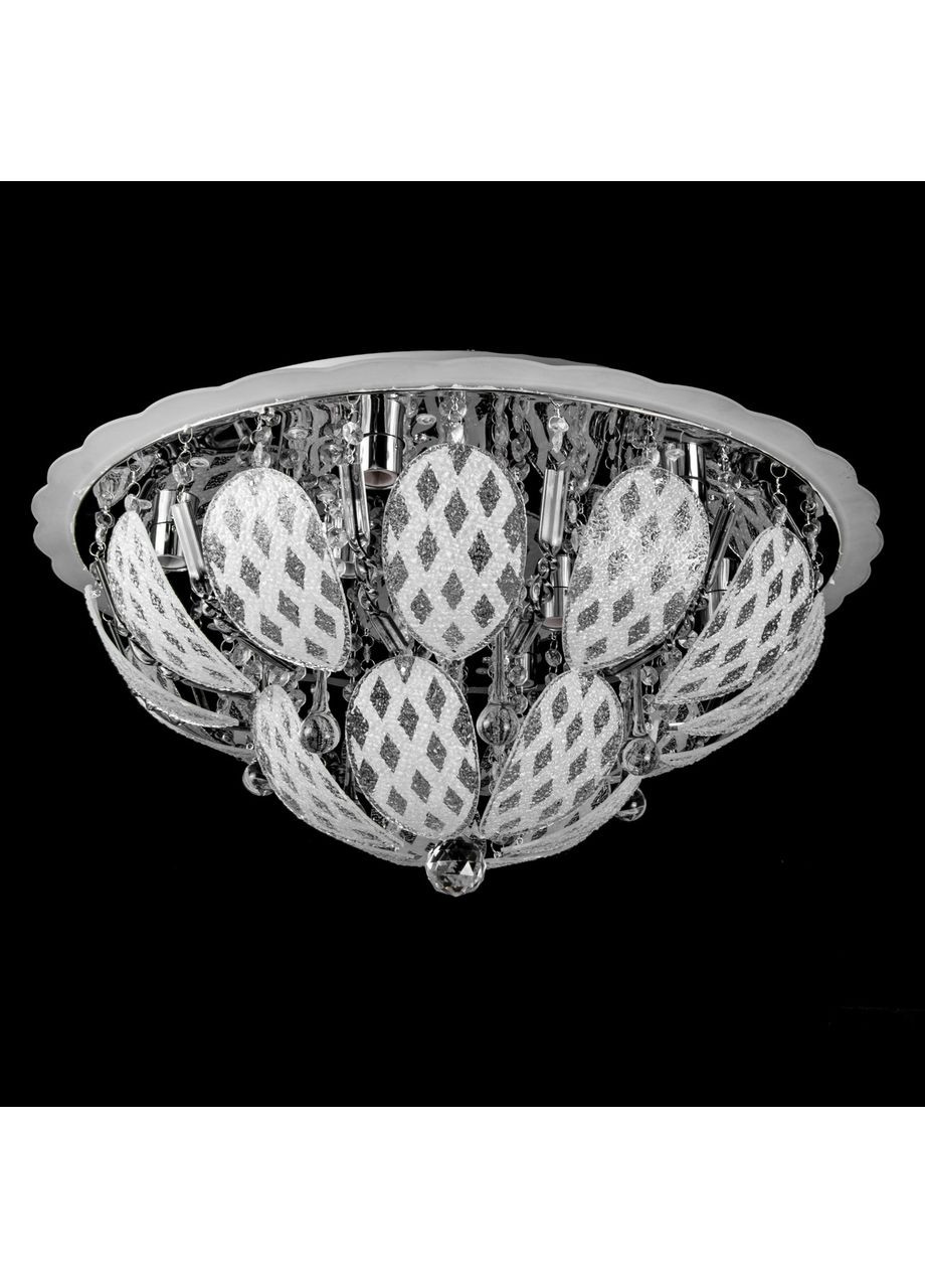 Люстра "торт - класика" з підсвічуванням на пульті керування (8 лампочок) Y1638/8+35W No Brand (352230276)