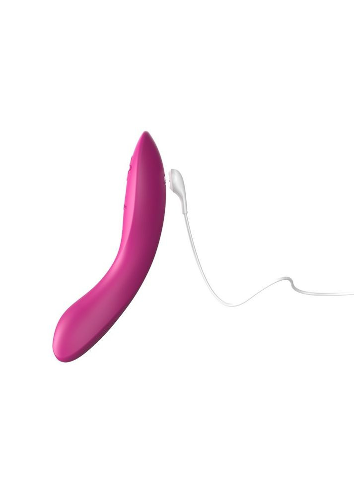 Вібратор для точки G Rave 2, силіконовий, рожевий, 19.3 х 3 см We-Vibe (303892671)