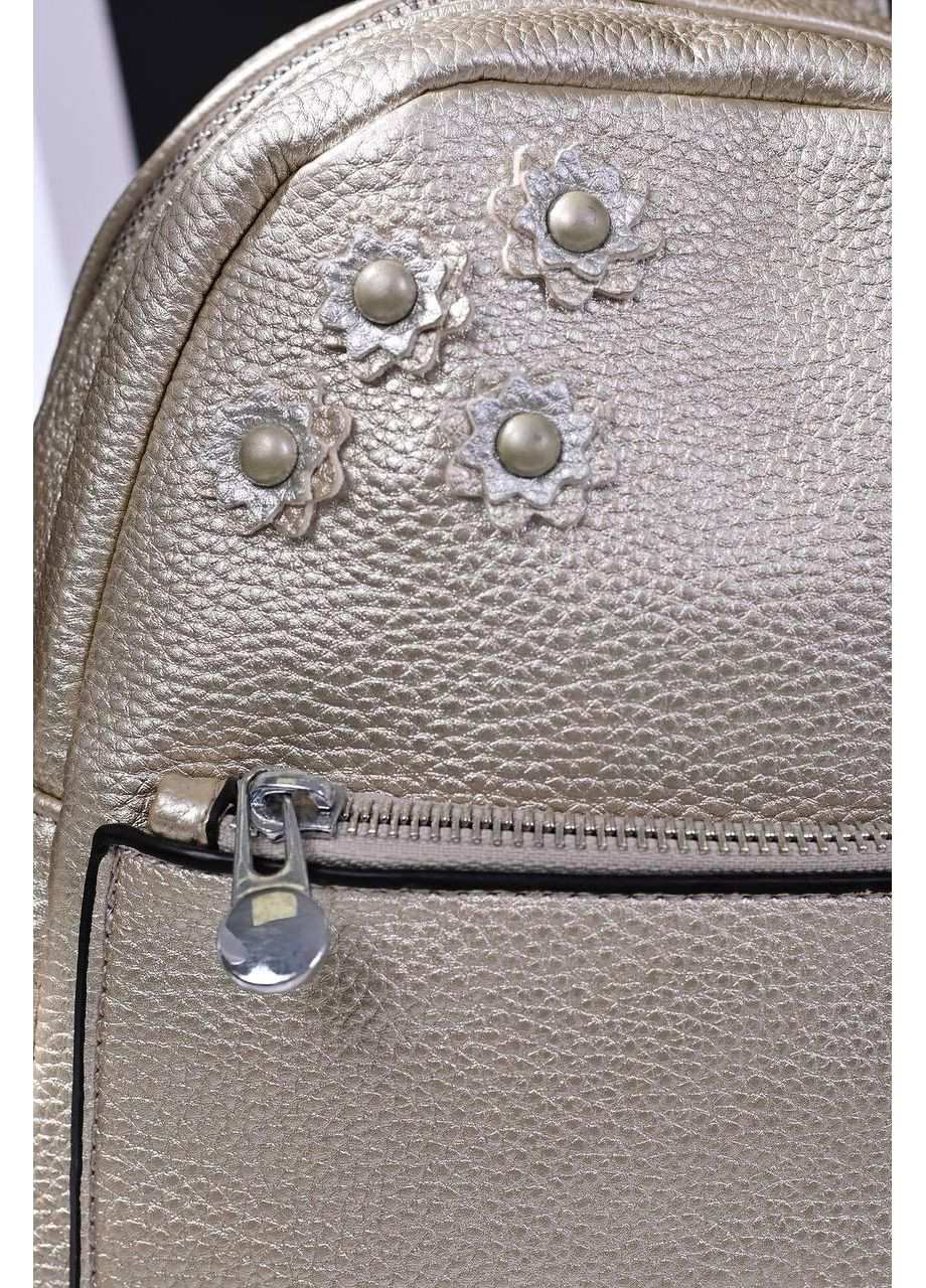 Рюкзак женский цвет шампань небольшой No Brand Рюкзак для міста (360405393)