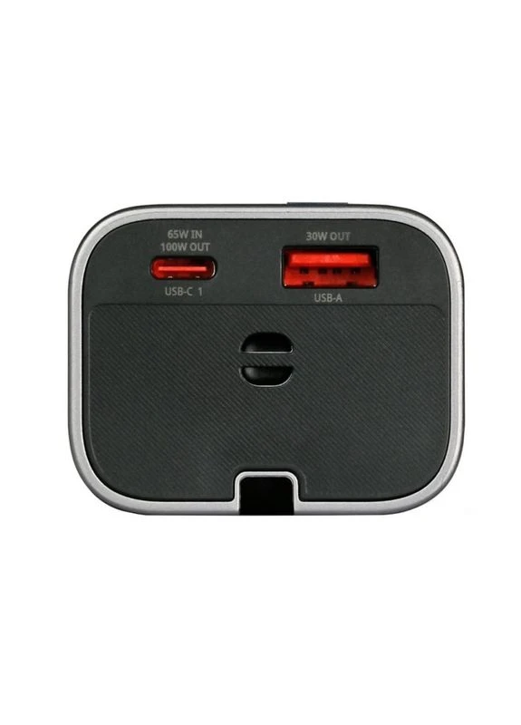 Зовнішній зарядний пристрій Power Bank VPB-366 (PD 100W, 20000mAh, LCD дисплей, чорний, захист від перегріву, 165W) Videx (394951809)