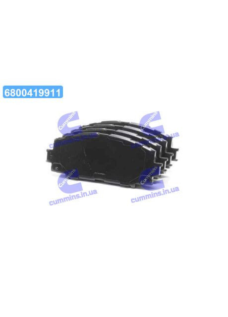 Колодка гальм. диск. TOYOTA YARIS 07 - передн. (вир-во SANGSIN) SP1377 HI-Q (364975675)