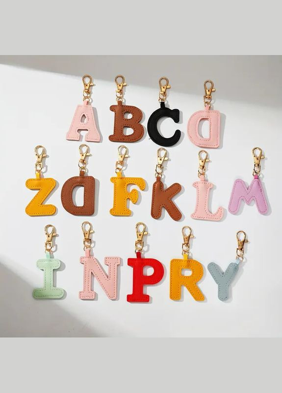 Брелок-буква "А" на сумку, косметичку, пенал No Brand (300076093)