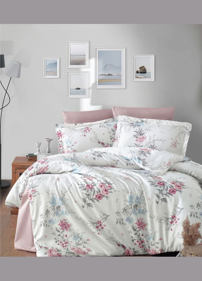 Постільна білизна сатин - Leena powder євро First Choice (288044660)