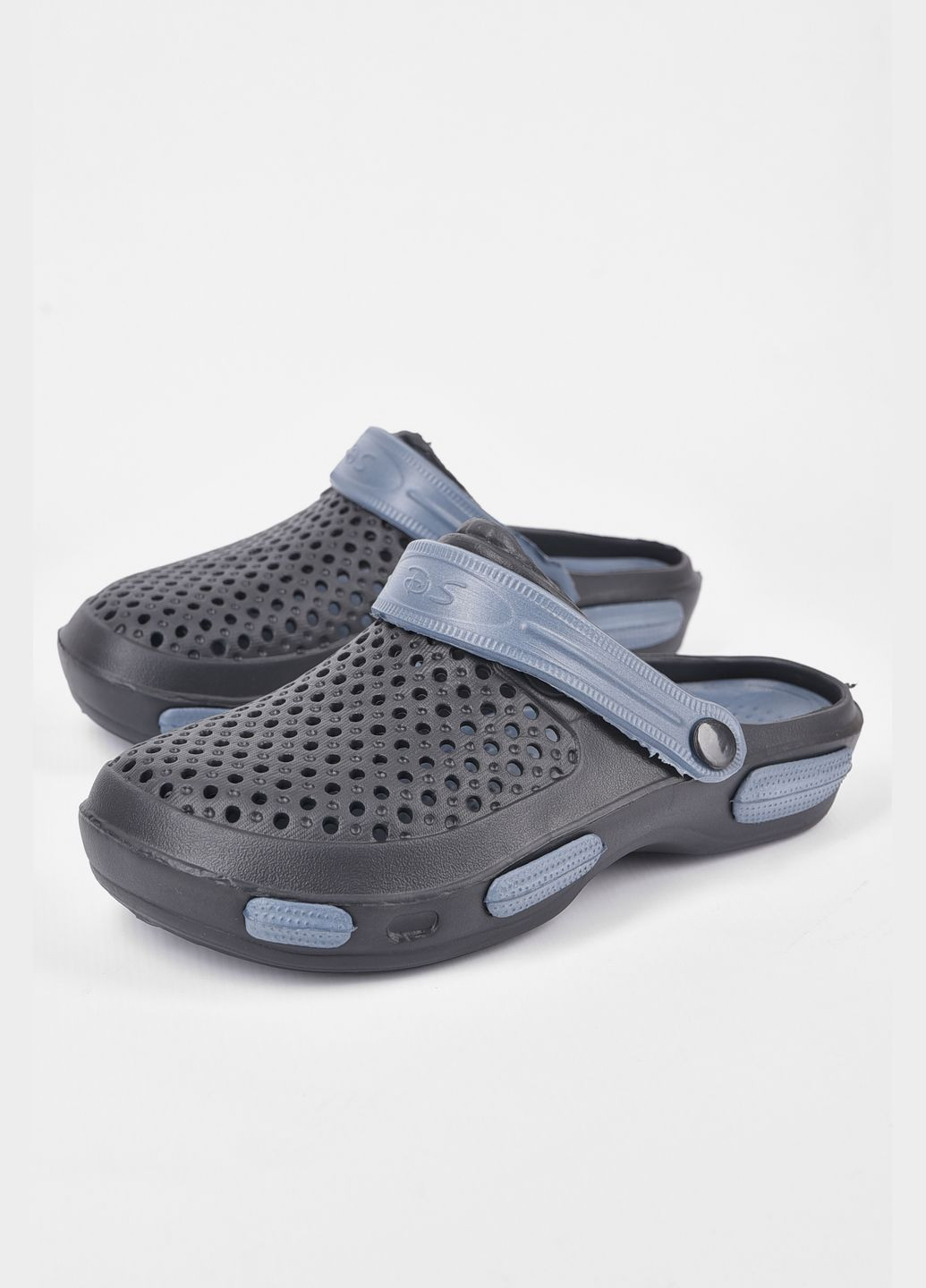 Кроксы мужские черного цвета Let's Shop (305572981)