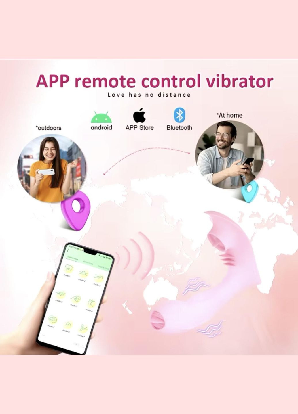 Смоктаючий вібратор 10-швидкісний вібраційний присоска клітора Мінет соска Стимуляція клітора Жіноча мастурбація No Brand (305844969)