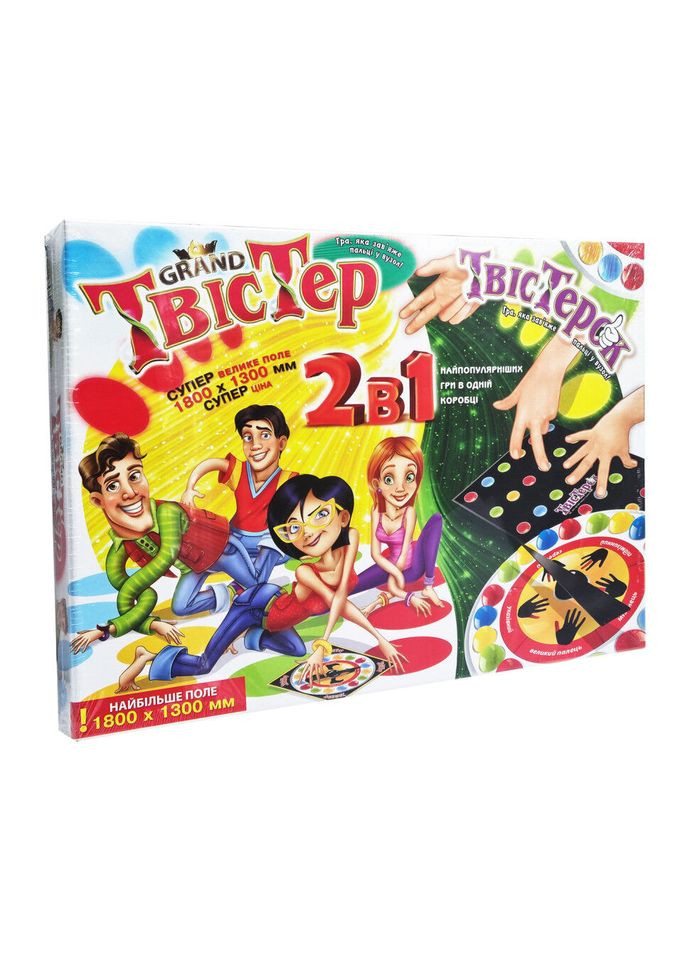 Гра для підлоги Твістер + настільна Твістерок 4423, 2в1 TWTK Danko Toys (390474219)