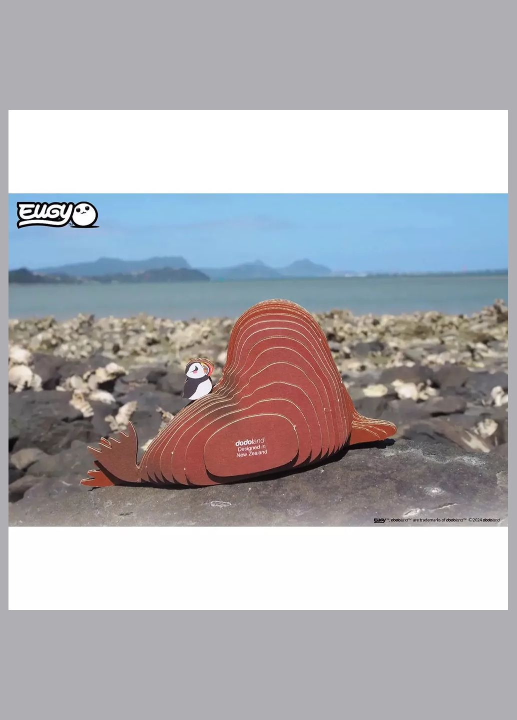 Сборная 3D модель Зоопарк Морж (XEG-107) Eugy (333251929)