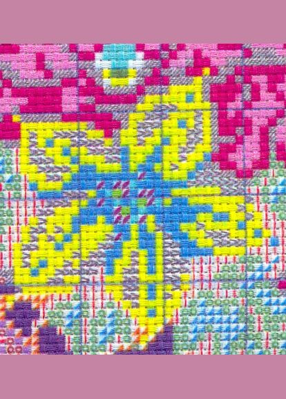 Набор для вышивания по нанесённой на канву схеме "Happy Christmas (6)". AIDA 14CT printed, 36*44 см Joy Sunday (313614554)