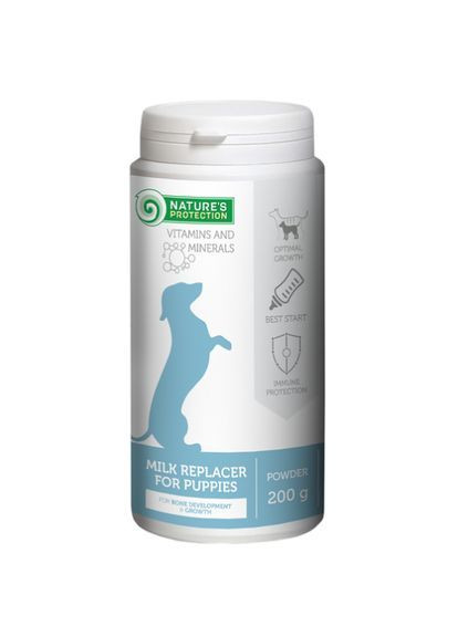 Замінник молока для цуценят Puppy-Milk 200 г (CAN63302) Nature's Protection (363040237)
