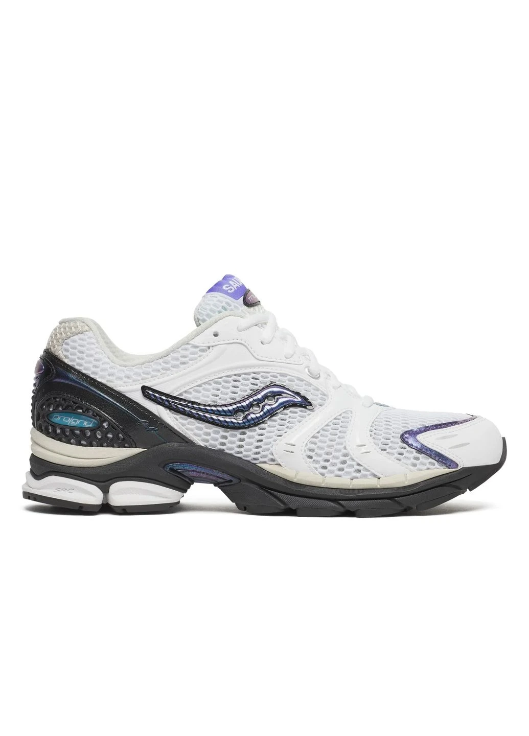Цветные кроссовки progrid triumph 4 white/black s70704-24 Saucony