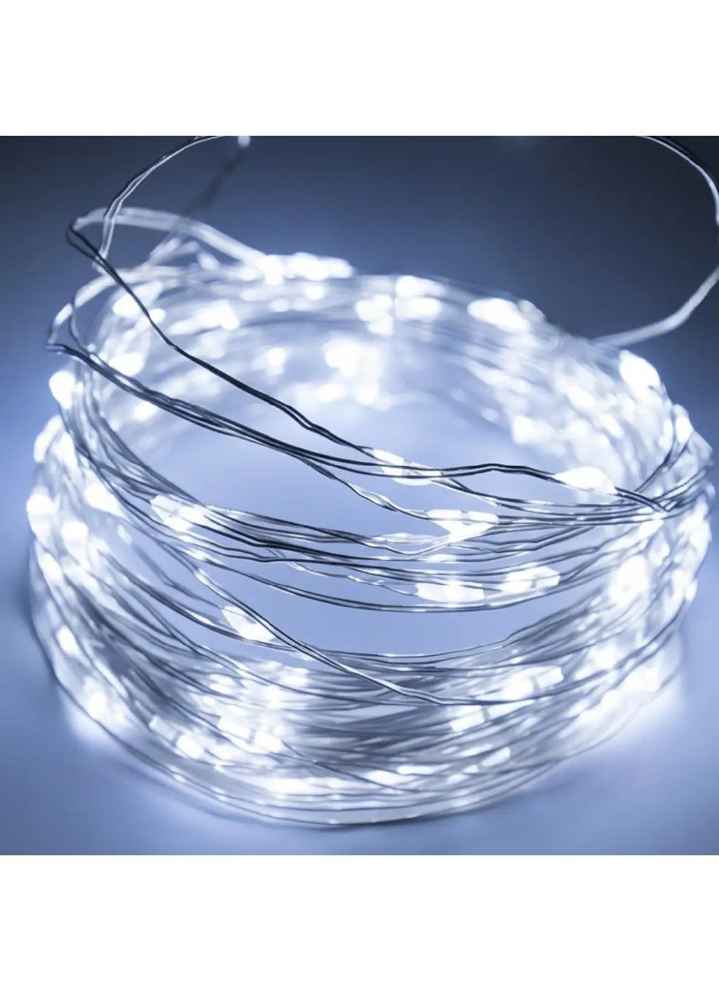 Гірлянда кінський хвіст світлодіодна святкова для будинку вулиці з роботою від мережі 2 м 200 лампочок (481916-Prob) Біла Unbranded (368455784)