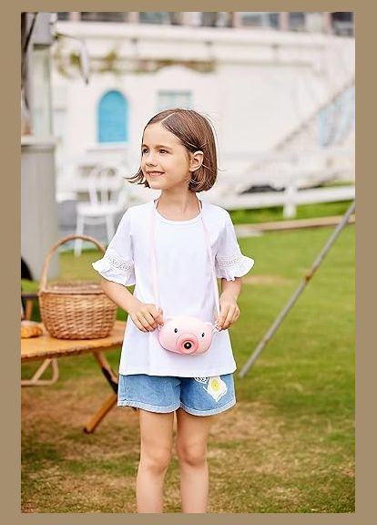 Біла демісезонна ніжна елегантність: дитяча футболка kids casual tunic tops lace short sleeve loose soft blouse Arshiner