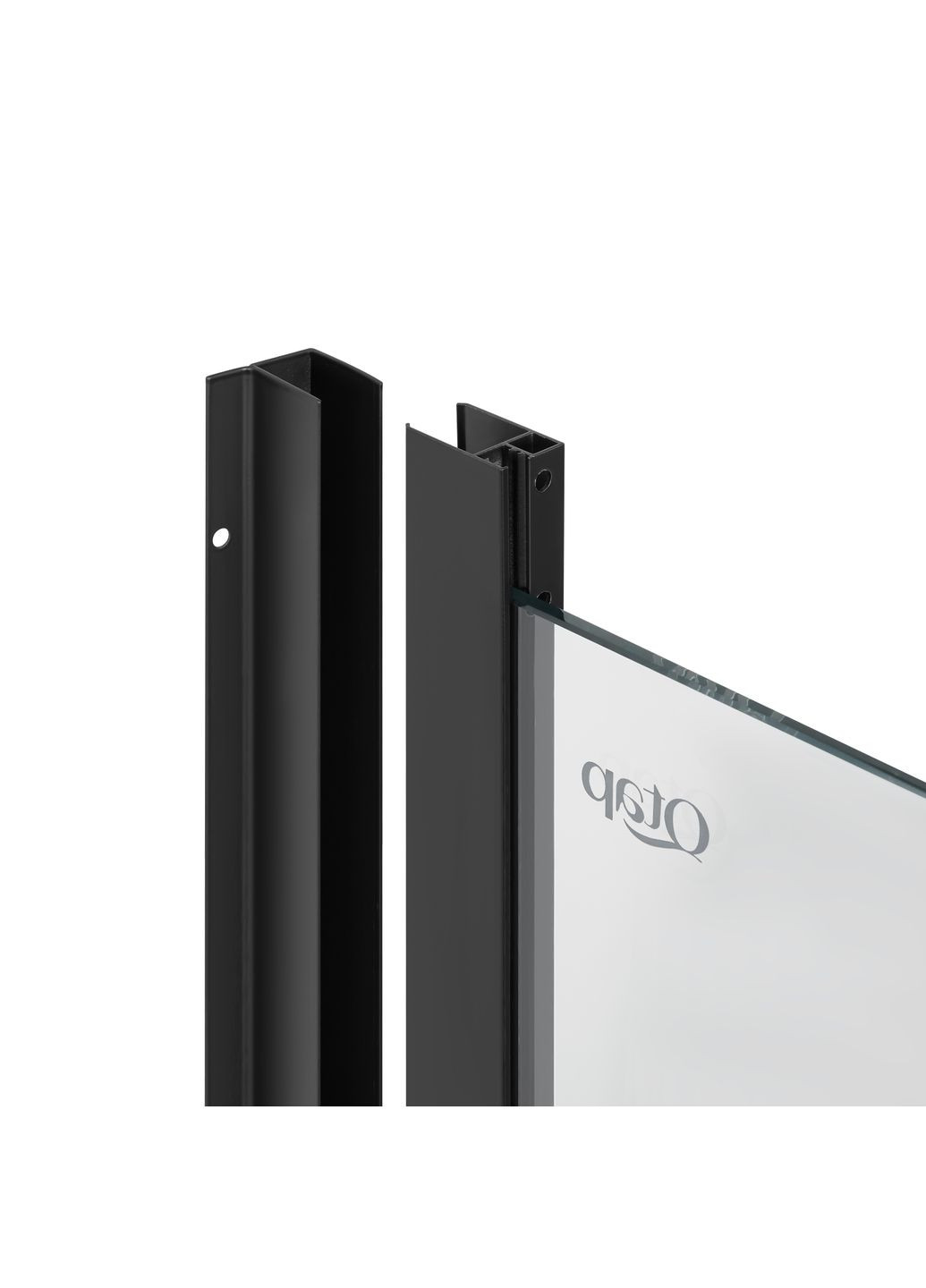 Душевая кабина Taurus 90х90 см, стекло Clear 6 мм покрытие CalcLess, без поддона Qtap BLA1099SC6 (346492553)