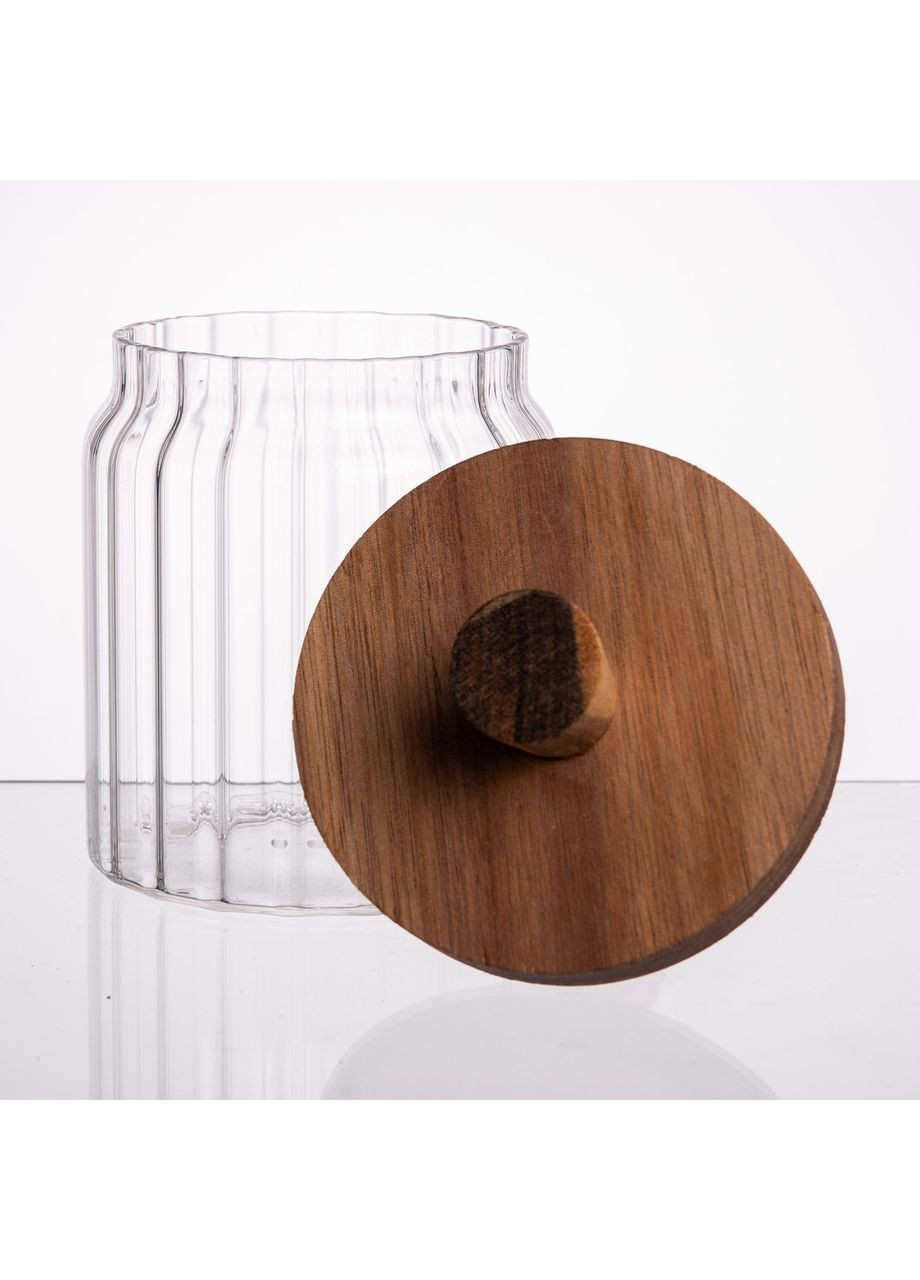 Медовниця скляна з кришкою і ложкою 500 (мл) 64486-5 Yiwu (368717993)