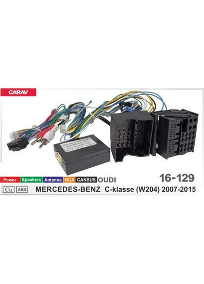 Перехідник живлення з адаптером CAN-BUS серії 16-129 для магнітол (16 pin) для Mercedes C-klasse QIV (299904354)