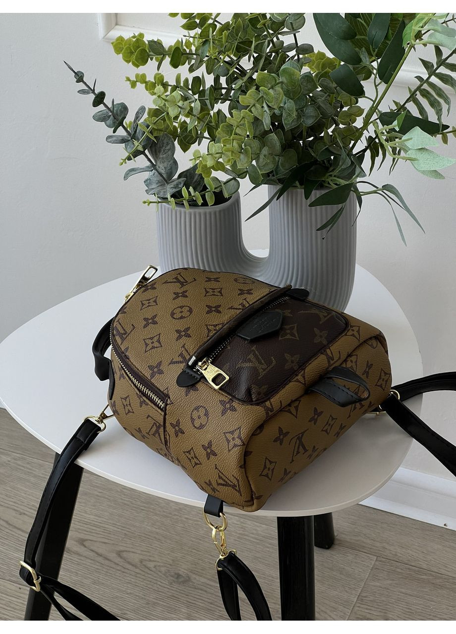 Жіночий рюкзак Palm Springs Mini коричневий монограм No Brand (369935054)