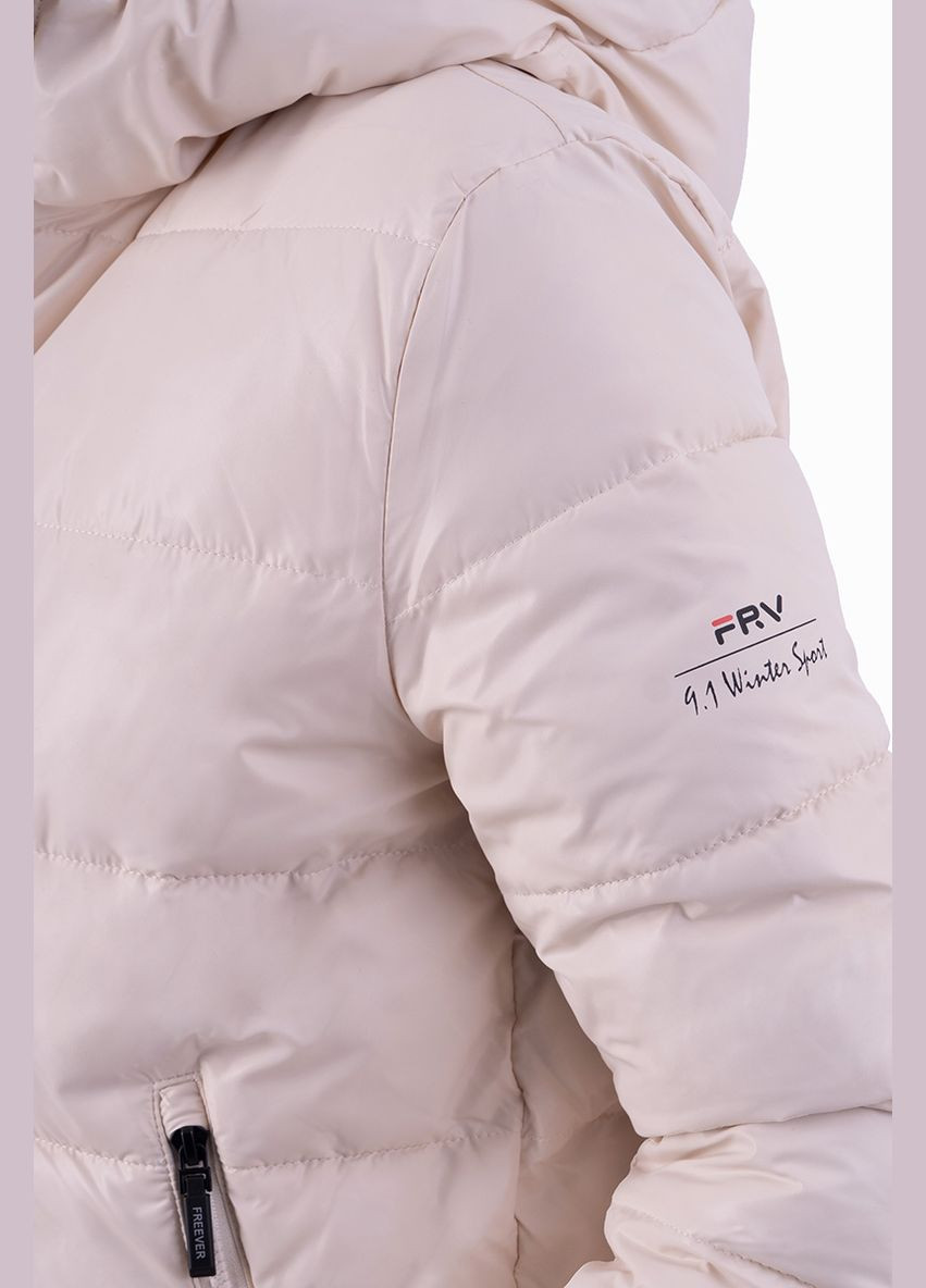 Белая зимняя куртка женская af 2277 белая Freever
