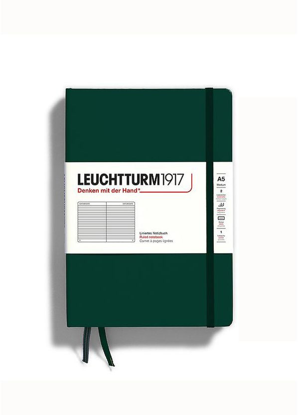 Блокнот, Середній, Forest Green, Лінія Leuchtturm1917 (269901131)