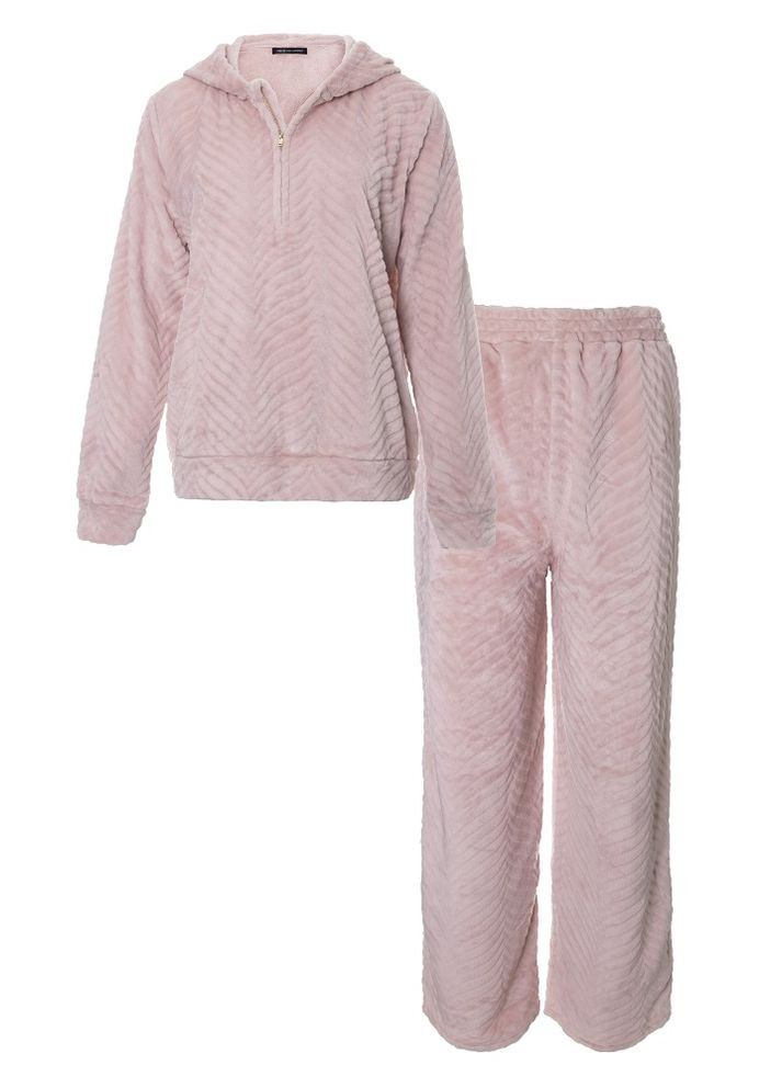 Рожева всесезон піжама жіноча chevron-rose (5056372016366) Pretty You London