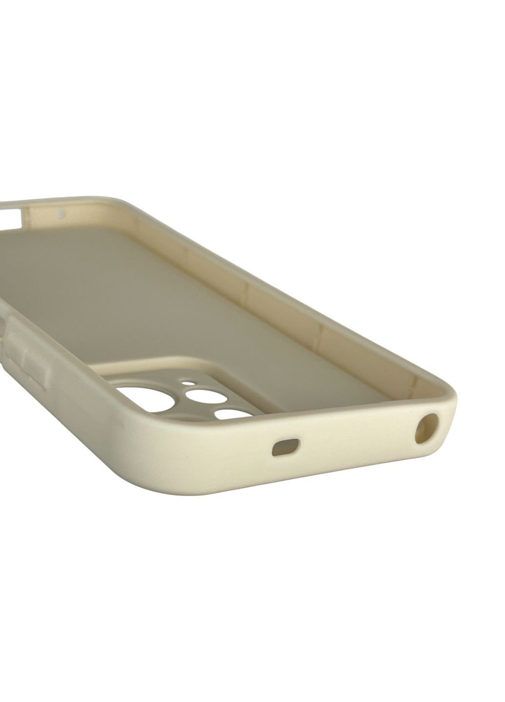 Чехол силиконовый Soft Touch для Redmi Note 12 4G молочный (Полная защита камеры) Xiaomi (366387683)