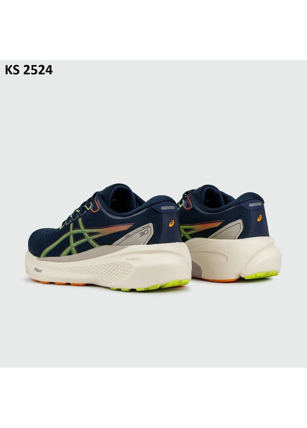 Синій літні кросівки asics gel-kayano 30 blue асікс гель кахано 30 сині No Brand