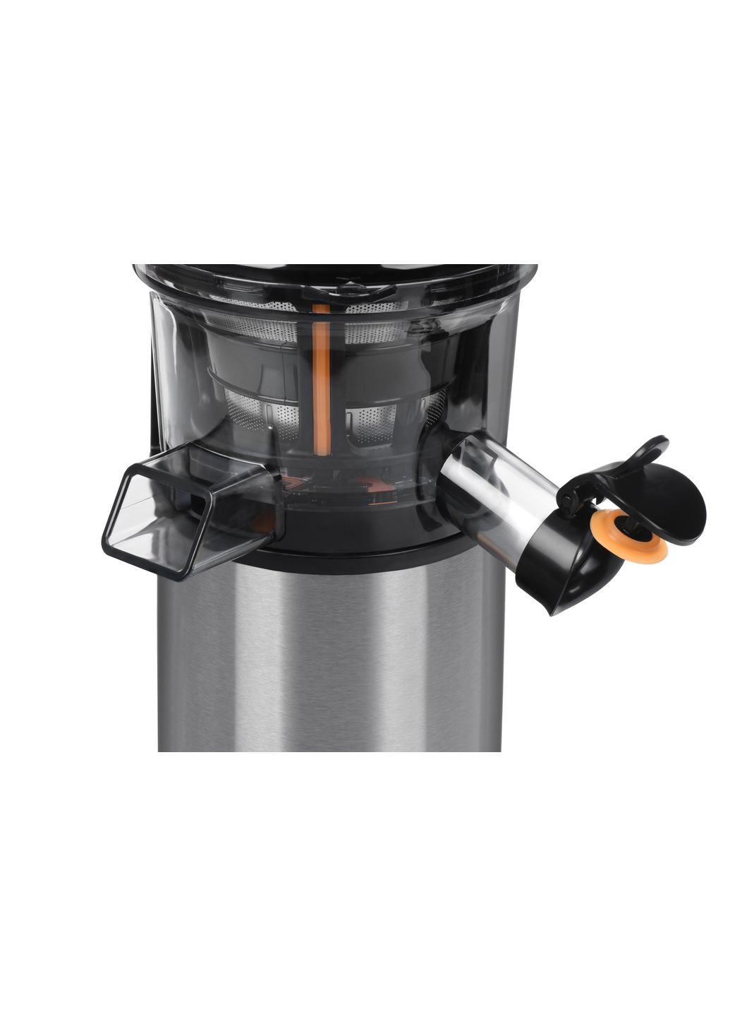 Соковыжималка шнековая 200Вт, чаша 0.6л, жмых-0.6л, пластик/металл, серебристо-черный Ardesto (315600984)
