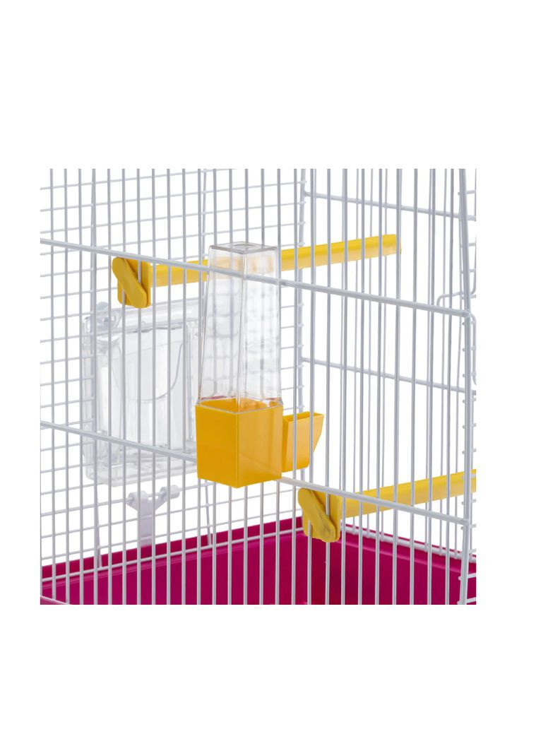 Клетка для канареек и маленьких птиц Rekord 1 салатовая 35.5х24.7х37 см 52006170 Ferplast (266274441)