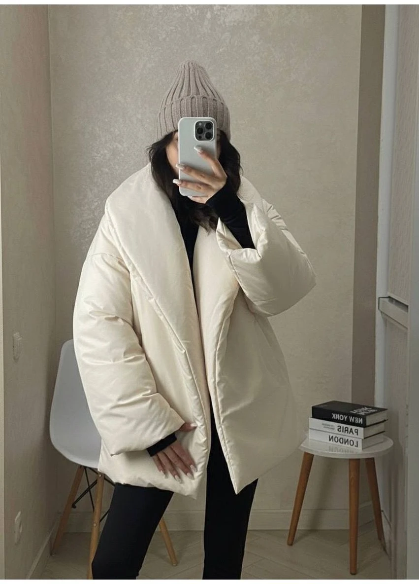 Молочний Пуховик No Brand