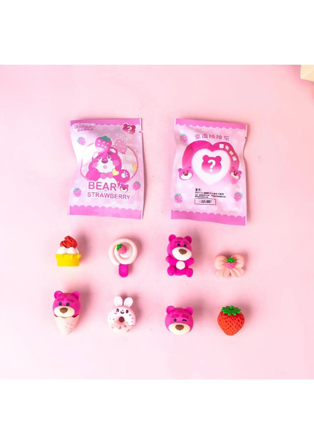 Подарочный набор бокс с игрушками фигурками сюрпризами персонажем 32 фигурки 27x15x15 см (480802-Prob) Медведь Лотсо Unbranded (344464807)