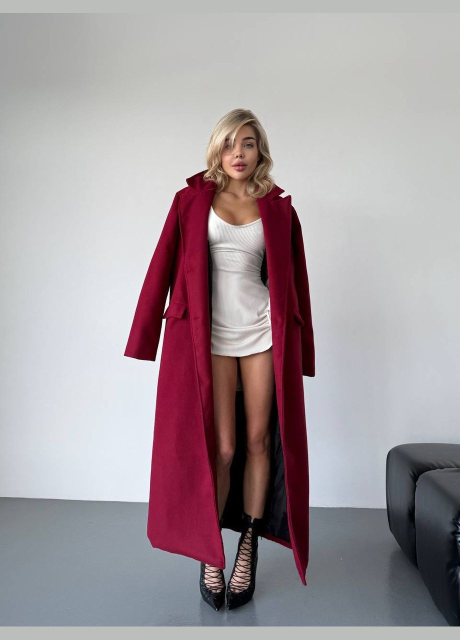 Бордовое демисезонное Тренч N.Family