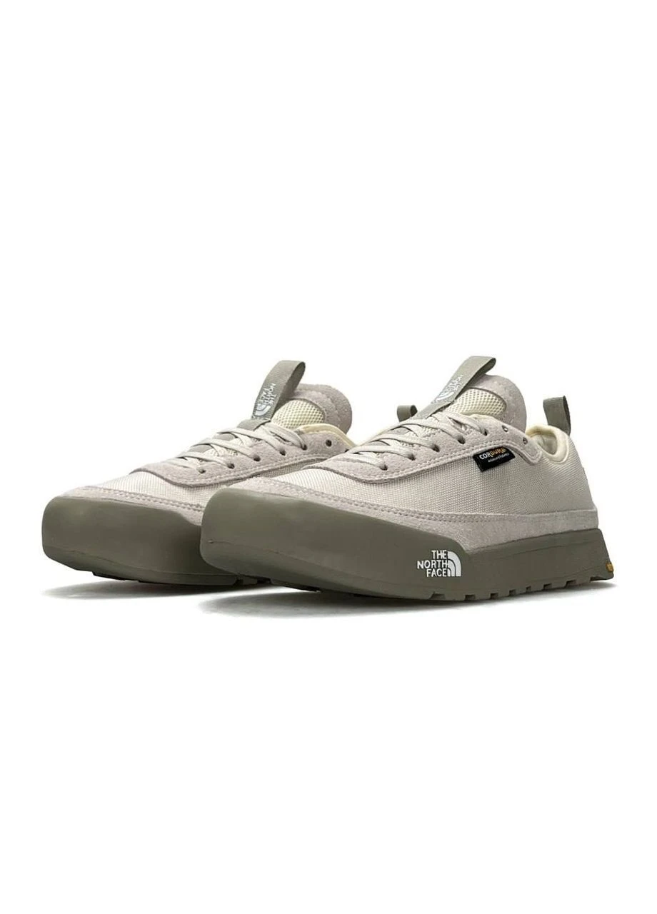 Бежевые демисезонные кроссовки мужские the north face No Brand Clyffe Trainers Beige Khaki
