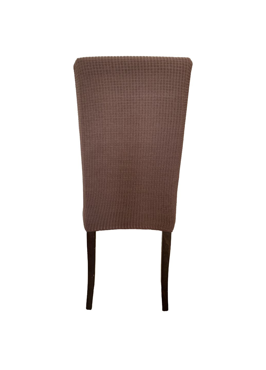 Чехол на стул. KARE PREMIUM. Коричневый (Универсальные чехлы на стулья, Турция) No Brand (322457740)