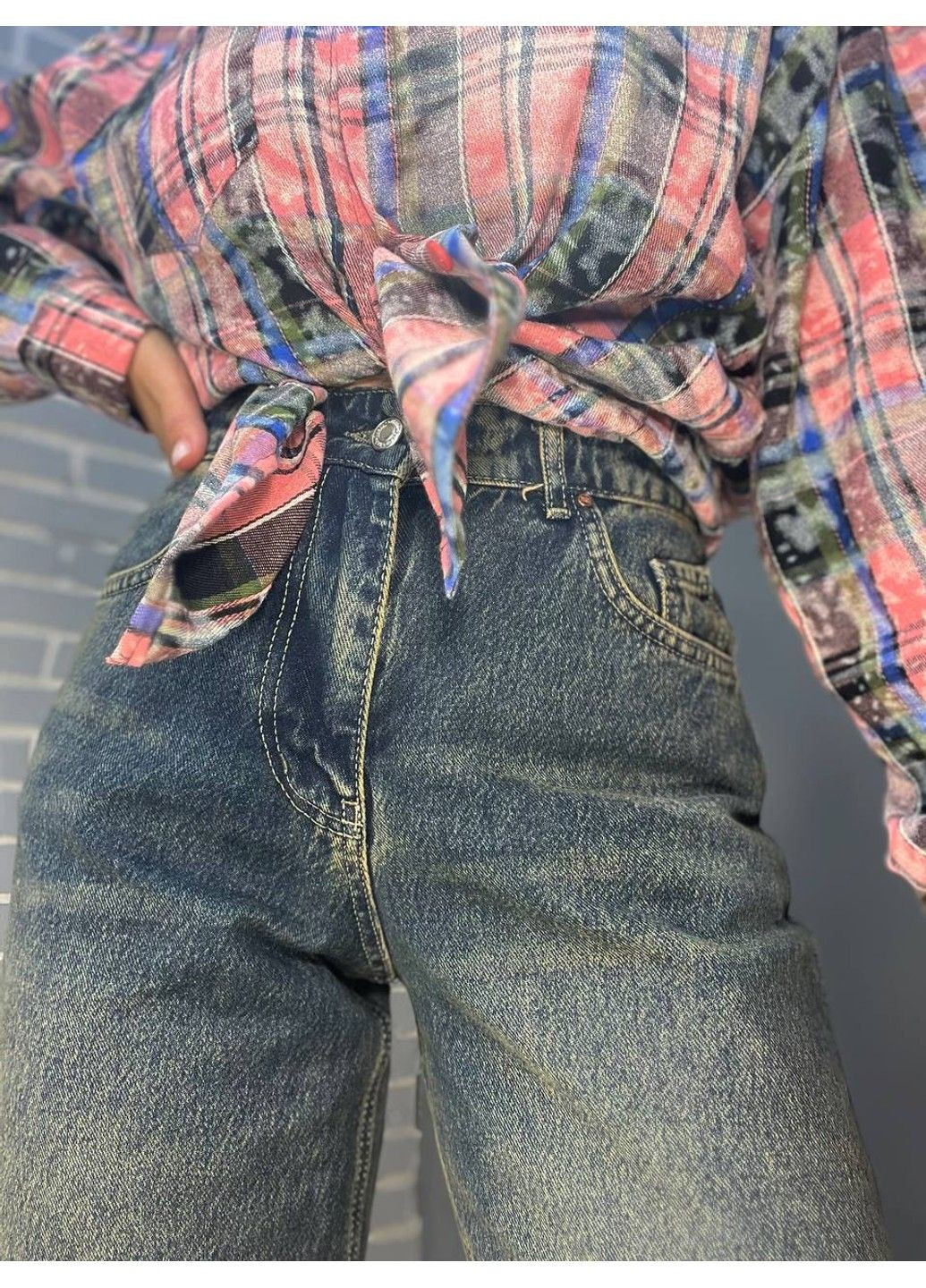 Джинси жіночі 4118 straight fit прямі від стегна Its Basic - (304773612)