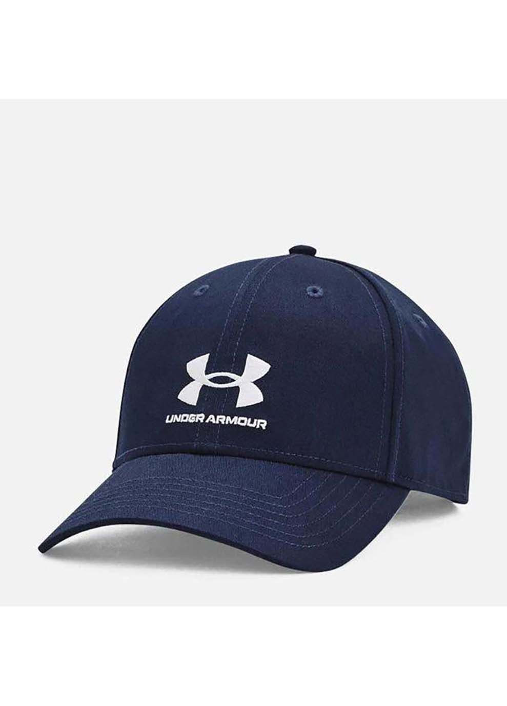 Кепка UA Mens Sportstyle Lockup Adj Синій Under Armour (333959337)