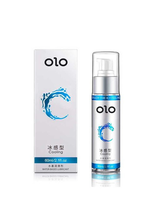Лубрикант на водній основі "OLO Cooling" 60 мл - Ментоловий - Інтимна змазка No Brand (368892820)