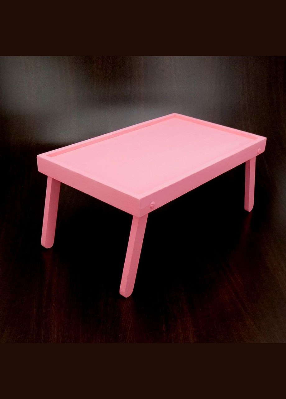 Столик-піднос для сніданку з дерева Орегон барбі (СТП-000150) No Brand (327866168)