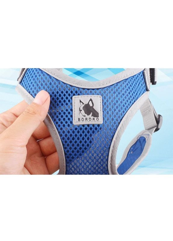 Шлей для собак Bororo легкий, дышащий материал No Brand (362571897)