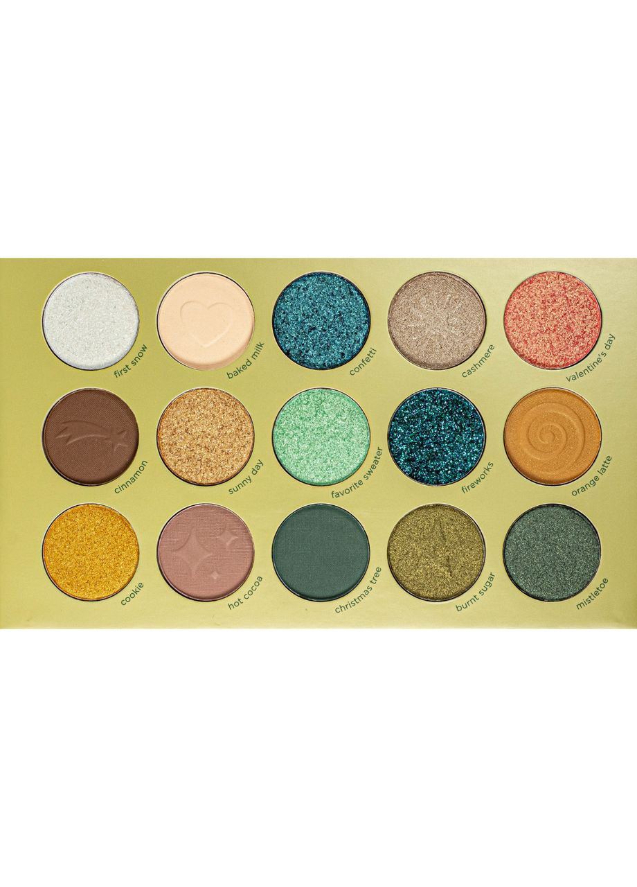 Палетка тіней для повік Winter Kisses 15 відтінків №1 Parisa Cosmetics (309151678)