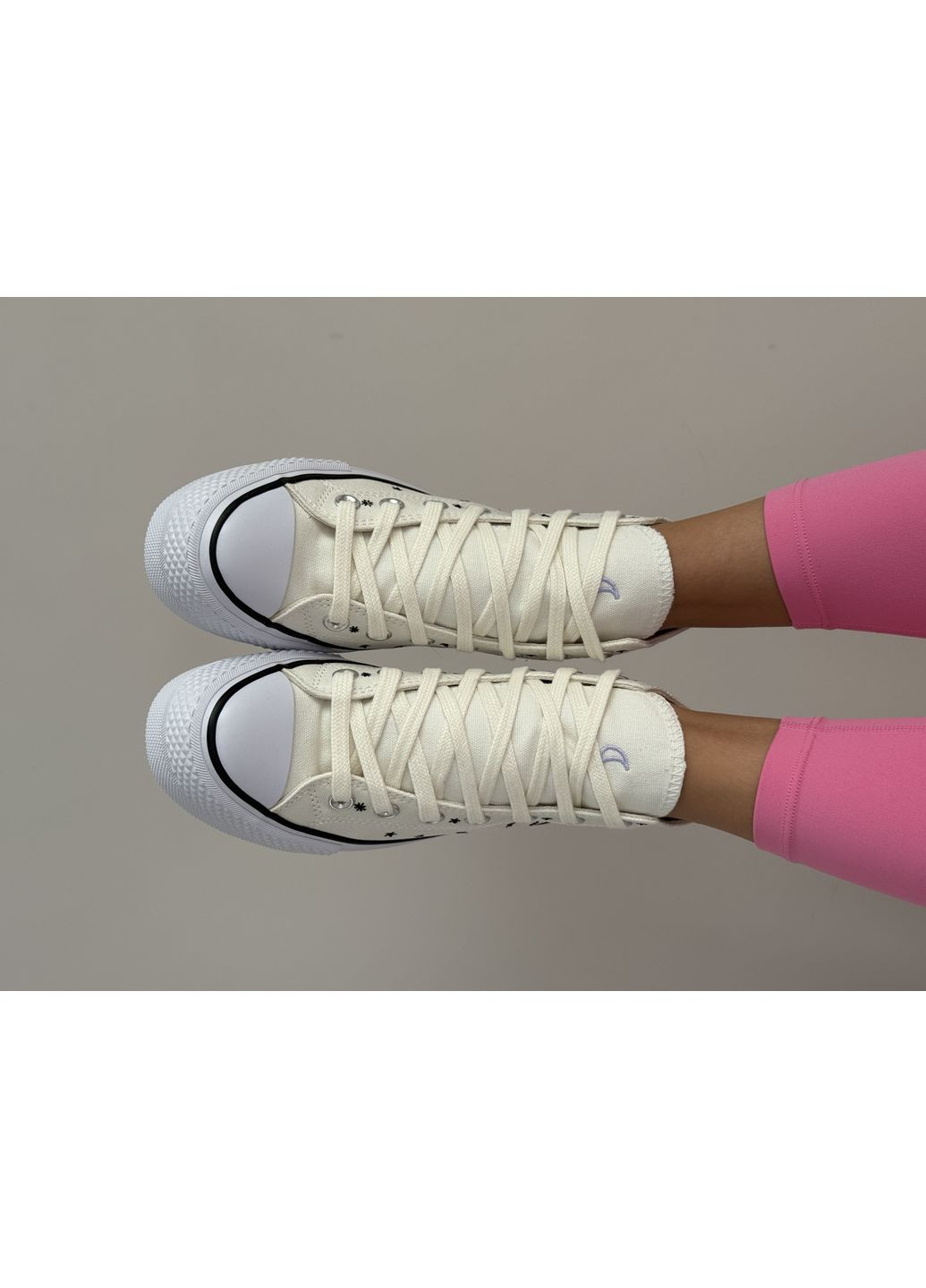 Кросівки жіночі Converse Chuck Taylor All Star High | Конверс Чак Тейлор білі No Brand білі демісезони (366576509)