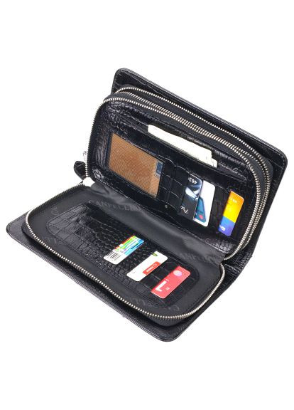 Сумка Из натуральной кожи Черная (21570) Canpellini З натуральної шкіри Чорна (358067402)