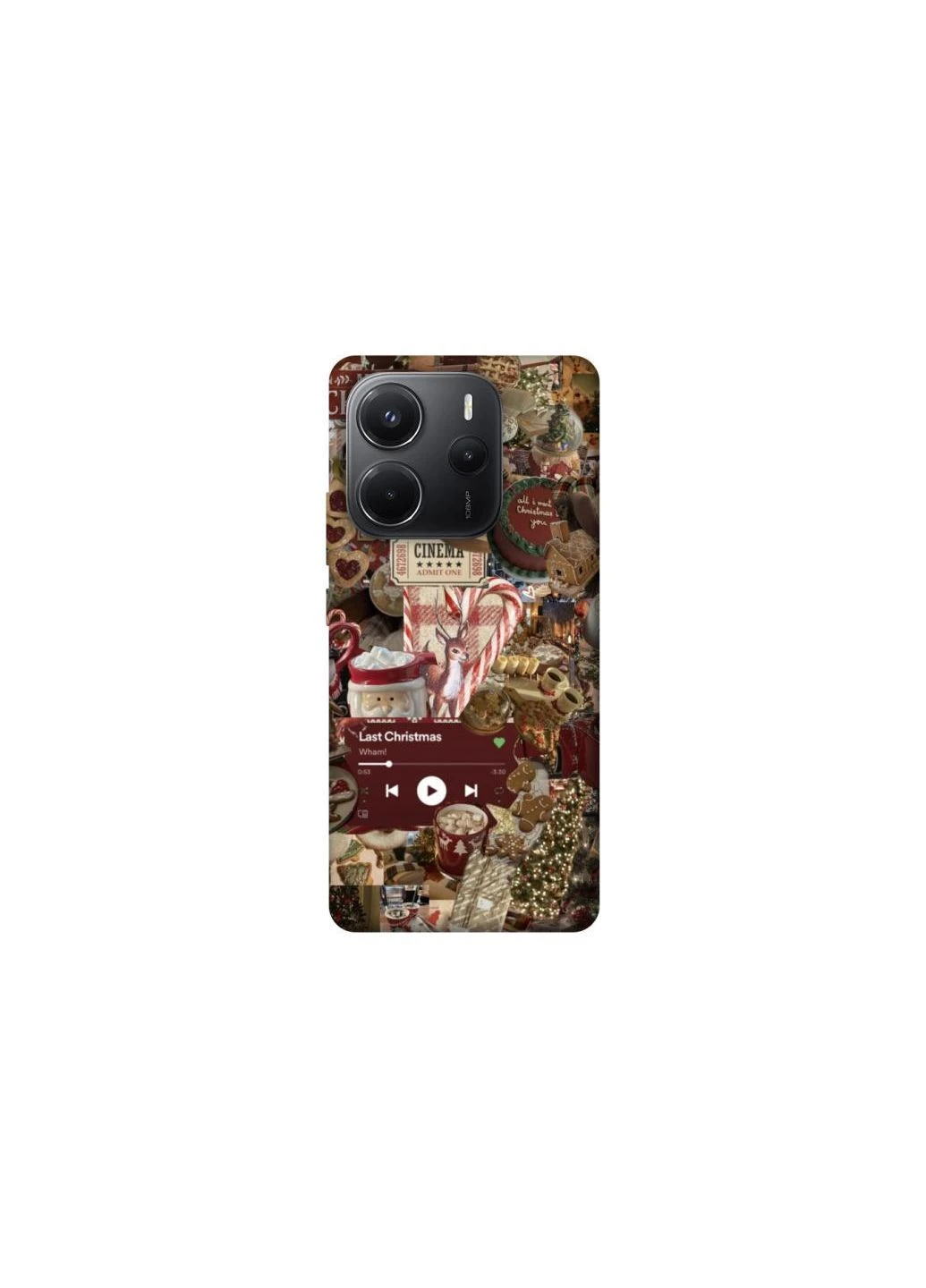 Чехол на Xiaomi Redmi Note 14 4G (Int. version) Christmas spirit ver.4 Frontalka (375769017)