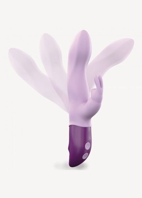 Вібраторкролик Hello Rabbit Violet з гнучким стовбуром і стимуляцією точки G, 2 мотори Love To Love (296627236)