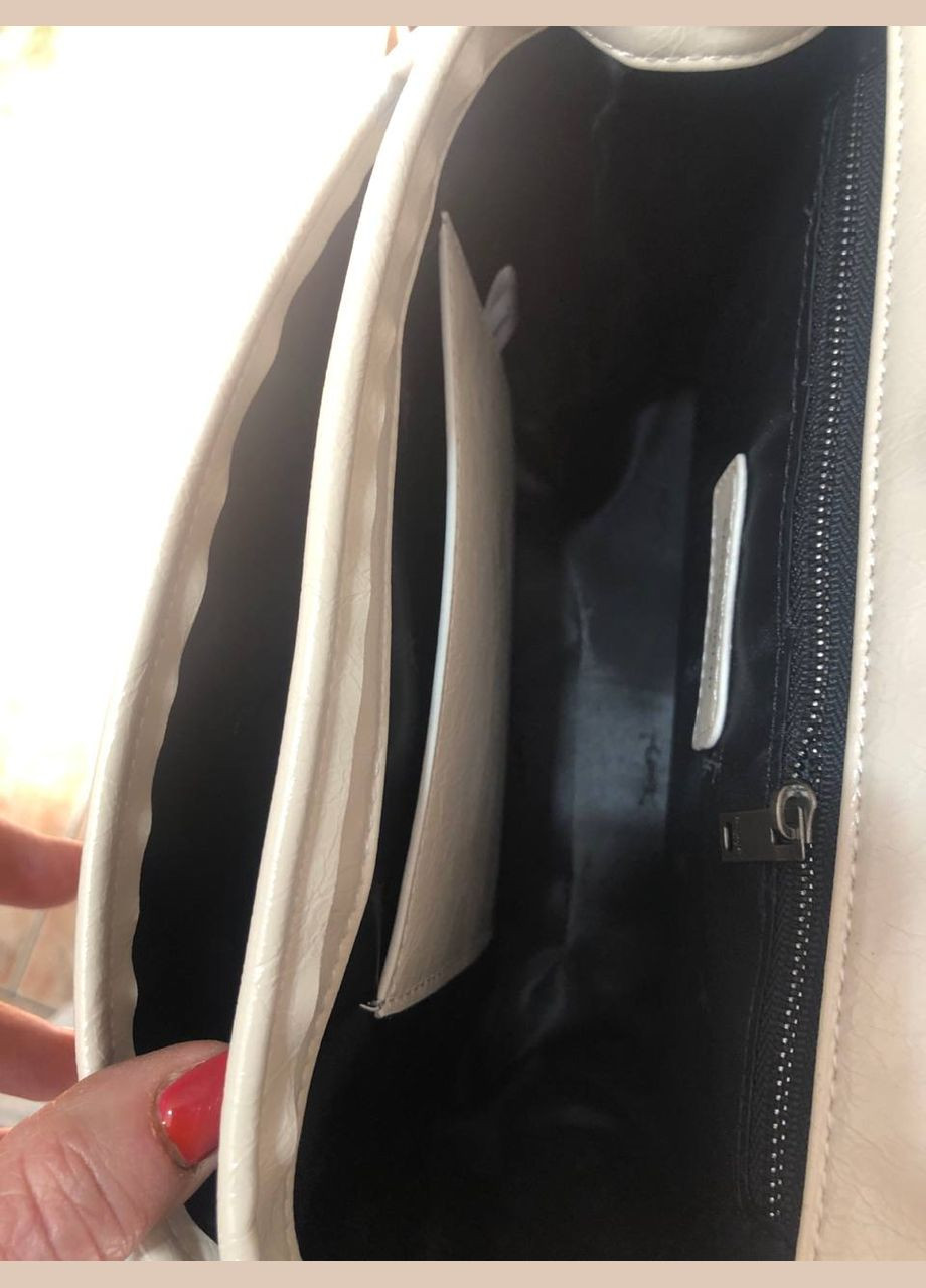 Жіноча сумка YSL 6029 крос-боді бежева No Brand (290665133)
